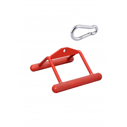 JIMX Profesyonel Rowing Bar Geniş Açı Kırmızı Kanca Hediyeli