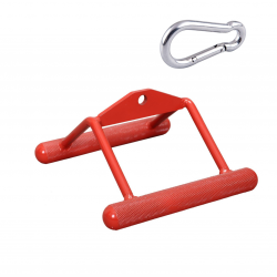 JIMX Profesyonel Rowing Bar Geniş Açı Kırmızı Kanca Hediyeli