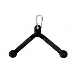 JIMX Profesyonel Triceps V Bar Siyah Kanca Hediyeli