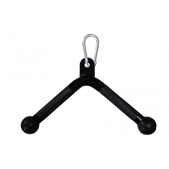 JIMX Profesyonel Triceps V Bar Siyah Kanca Hediyeli