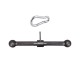 JIMX Profesyonel Lat Triceps Bar 30 cm Siyah