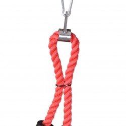 JIMX Profesyonel Triceps Halatı Kırmızı Kanca Hediyeli