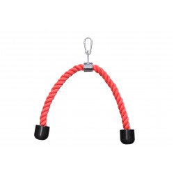 JIMX Profesyonel Triceps Halatı Kırmızı Kanca Hediyeli