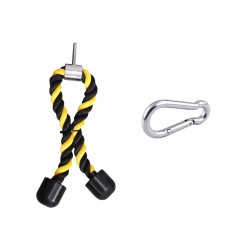 JIMX Profesyonel Triceps Halatı Sarı Siyah Kanca Hediyeli