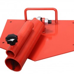 JIMX Profesyonel T-Bar Rowing Sabitleme Aparatı Kırmızı